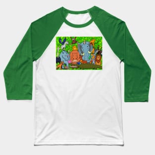 Safari selfie Baseball T-Shirt